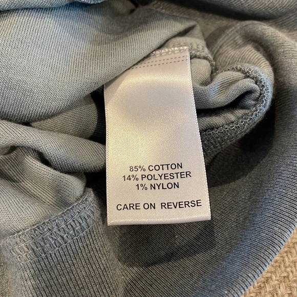 Billy Reid Men Large Hoodie Blue/Gray - Picture 5 of 7